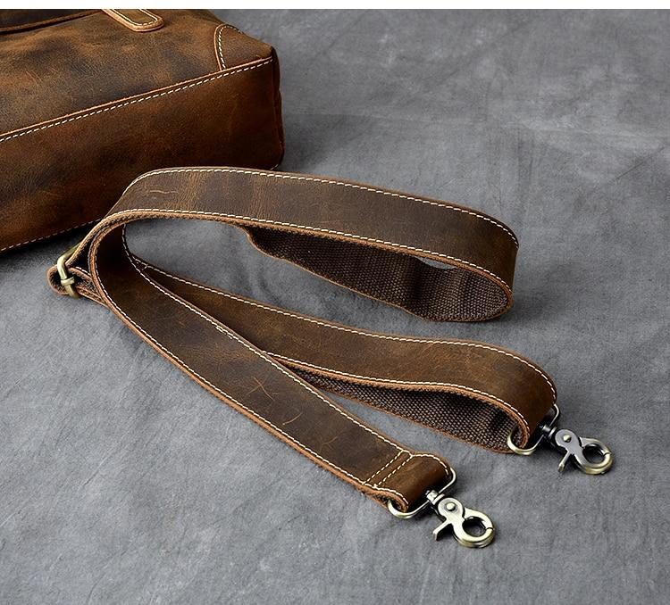 Hnedá kožená kabelka | YPRES