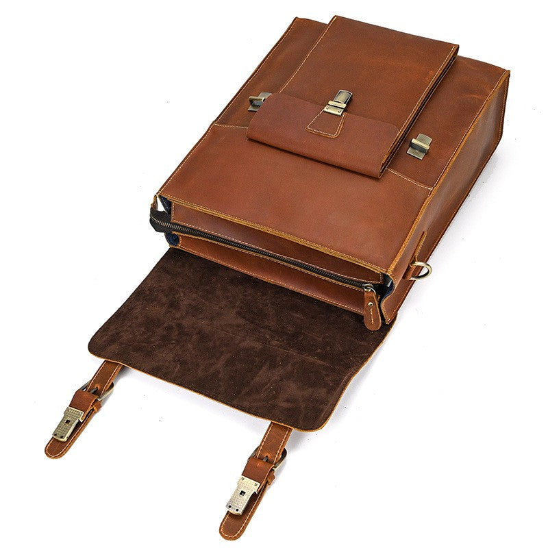 Kožený premeniteľný batoh | SCOTTSDALE