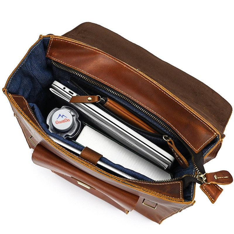 Kožený premeniteľný batoh | SCOTTSDALE