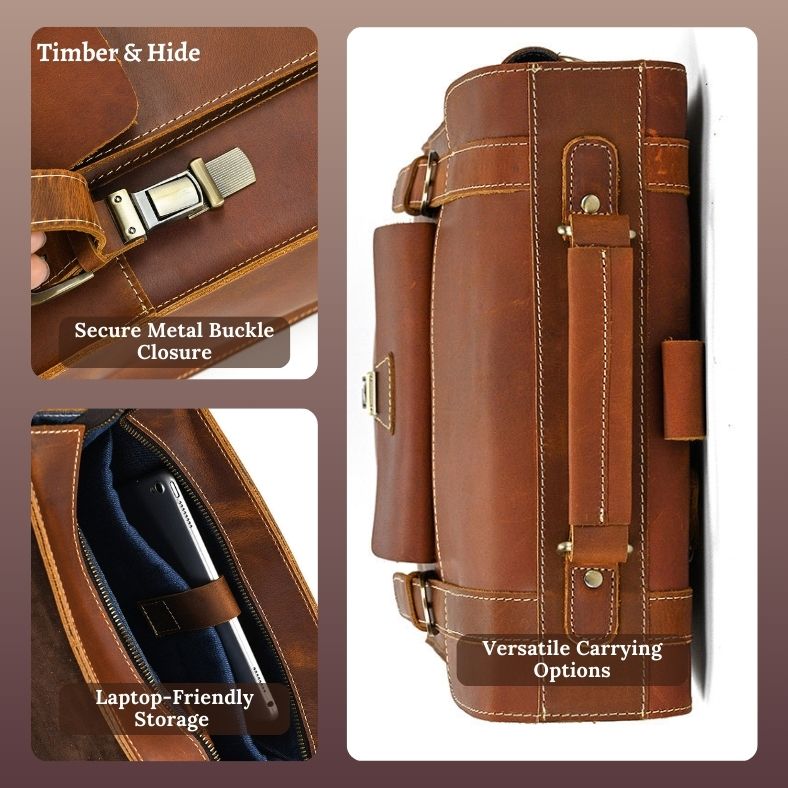 Kožený premeniteľný batoh | SCOTTSDALE