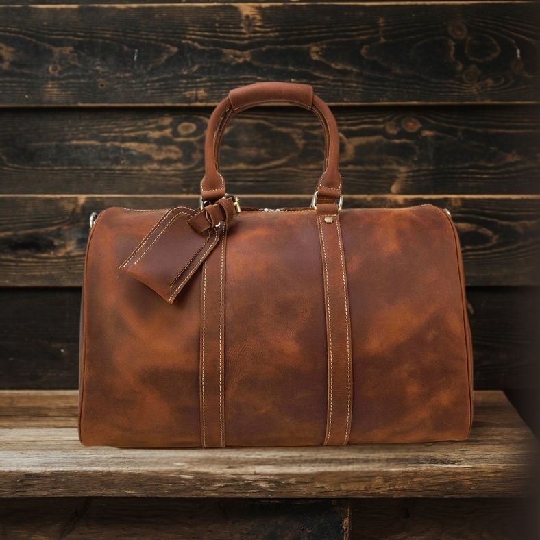 Kožená Duffle Taška | LEUVEN