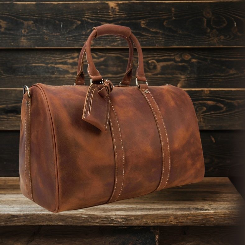 Kožená Duffle Taška | LEUVEN