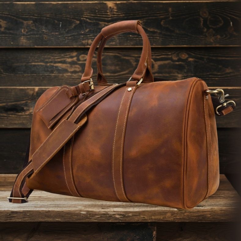 Kožená Duffle Taška | LEUVEN