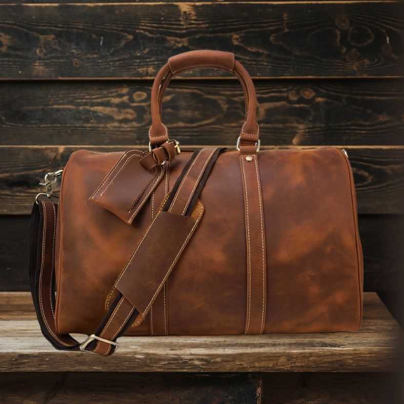 Kožená Duffle Taška | LEUVEN