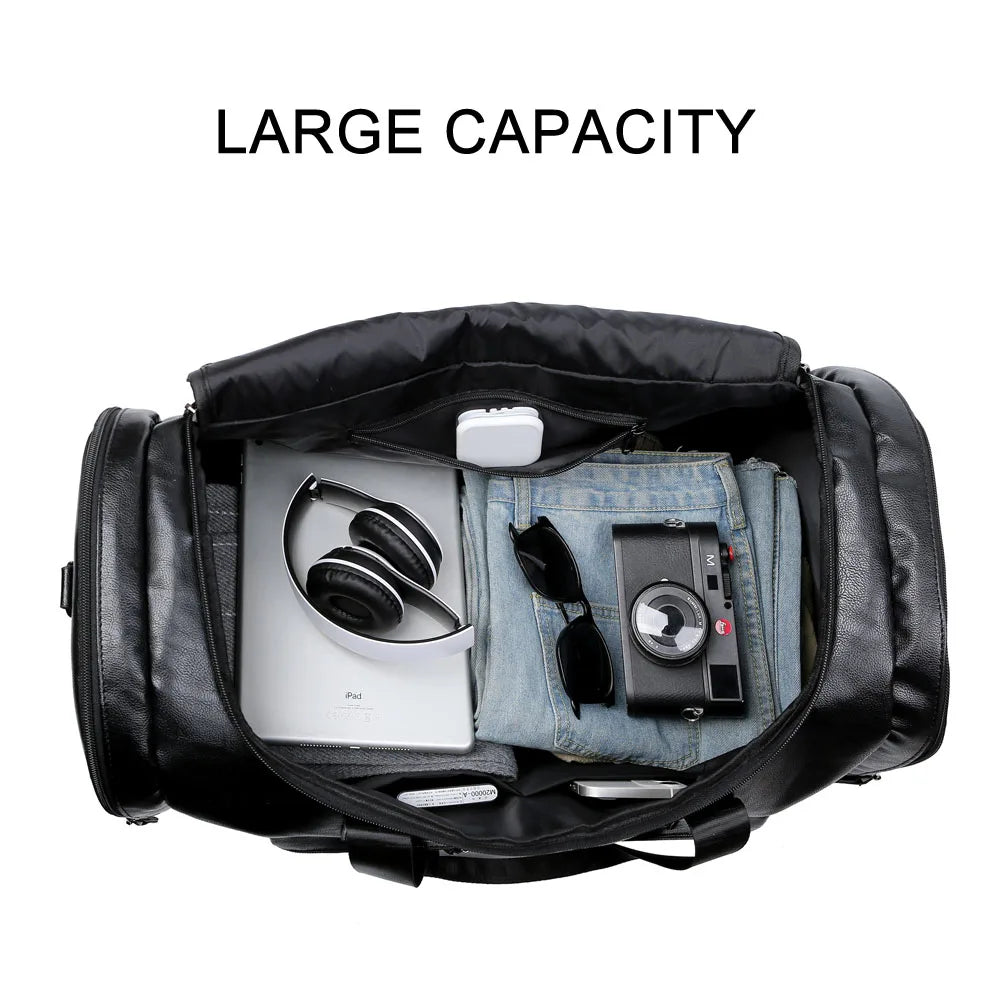 Archer | Pánska kožená cestovná taška