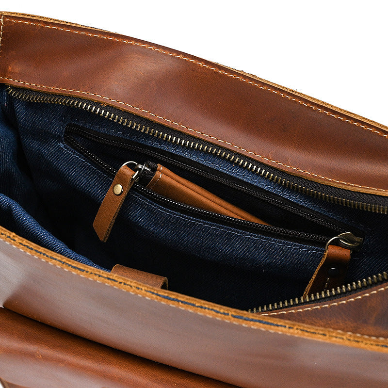 Kožený premeniteľný batoh | SCOTTSDALE