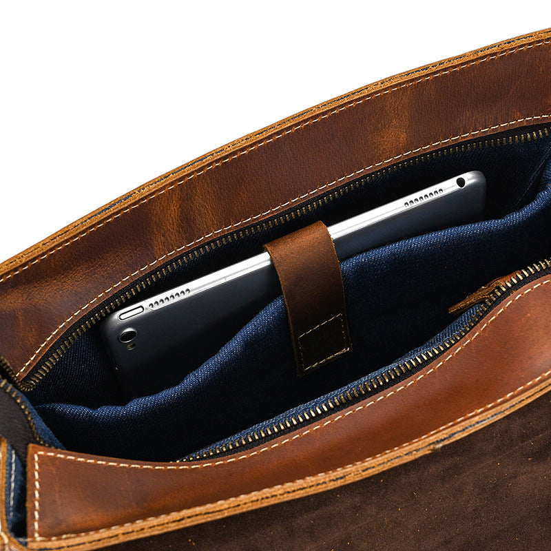 Kožený premeniteľný batoh | SCOTTSDALE